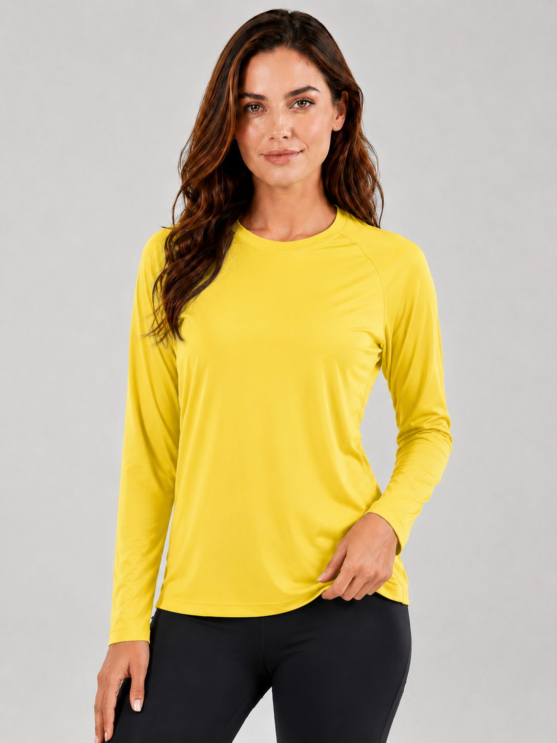 Aurelia Sun Lightweight Swim Sun Tee – Yellow, AU 6