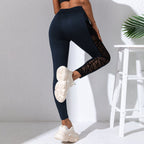 Aria Mesh Performance Leggings – Grey