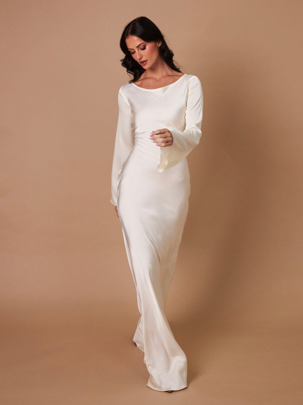 Ariana Long Sleeve Maxi Dress - Aurelia Sun