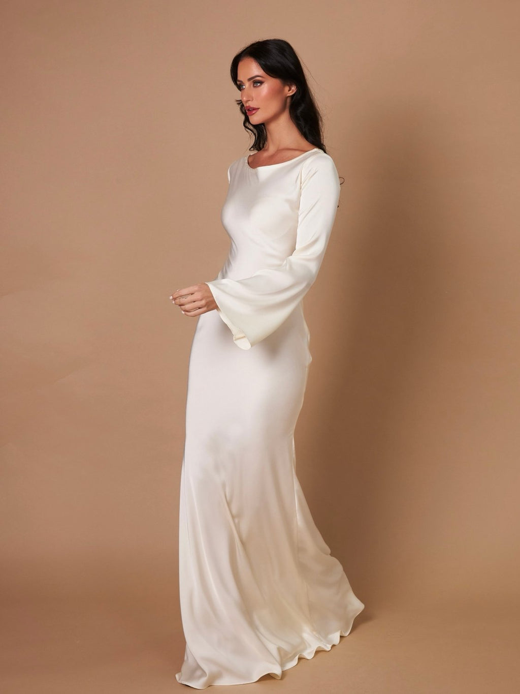 Ariana Long Sleeve Maxi Dress - Aurelia Sun