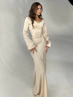 Ariana Long Sleeve Maxi Dress - Aurelia Sun