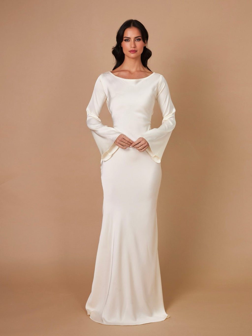 Ariana Long Sleeve Maxi Dress - Aurelia Sun