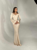 Ariana Long Sleeve Maxi Dress - Aurelia Sun