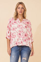 Belina Floral Relaxed Shirt