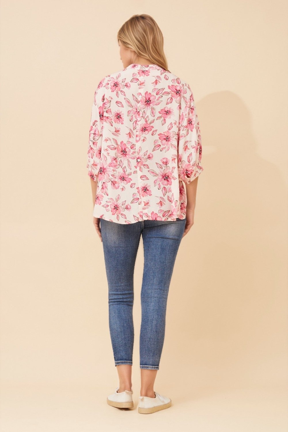 Belina Floral Relaxed Shirt - Aurelia Sun