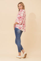 Belina Floral Relaxed Shirt - Aurelia Sun