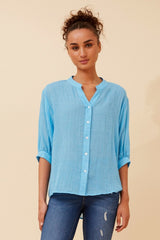 Belina Relaxed Solid Shirt