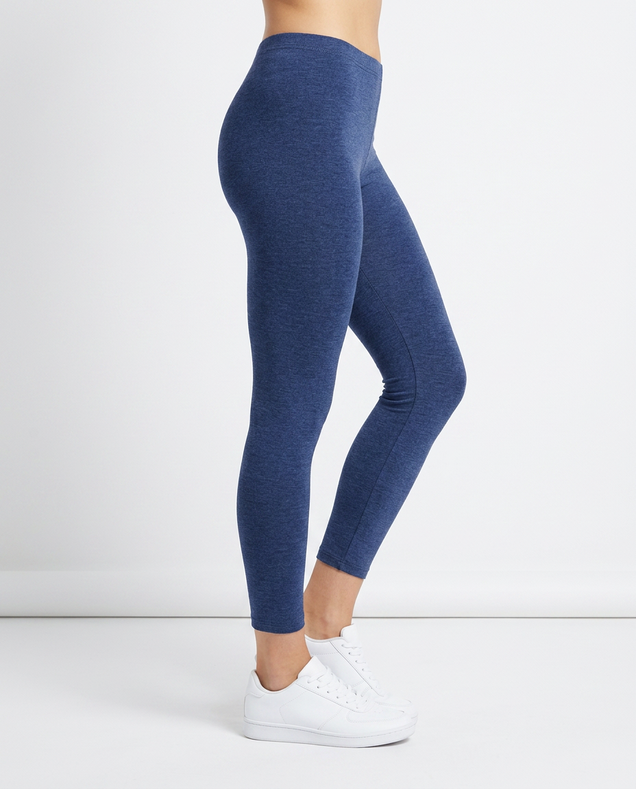 Celine Cotton-Rich Essential Leggings – Black