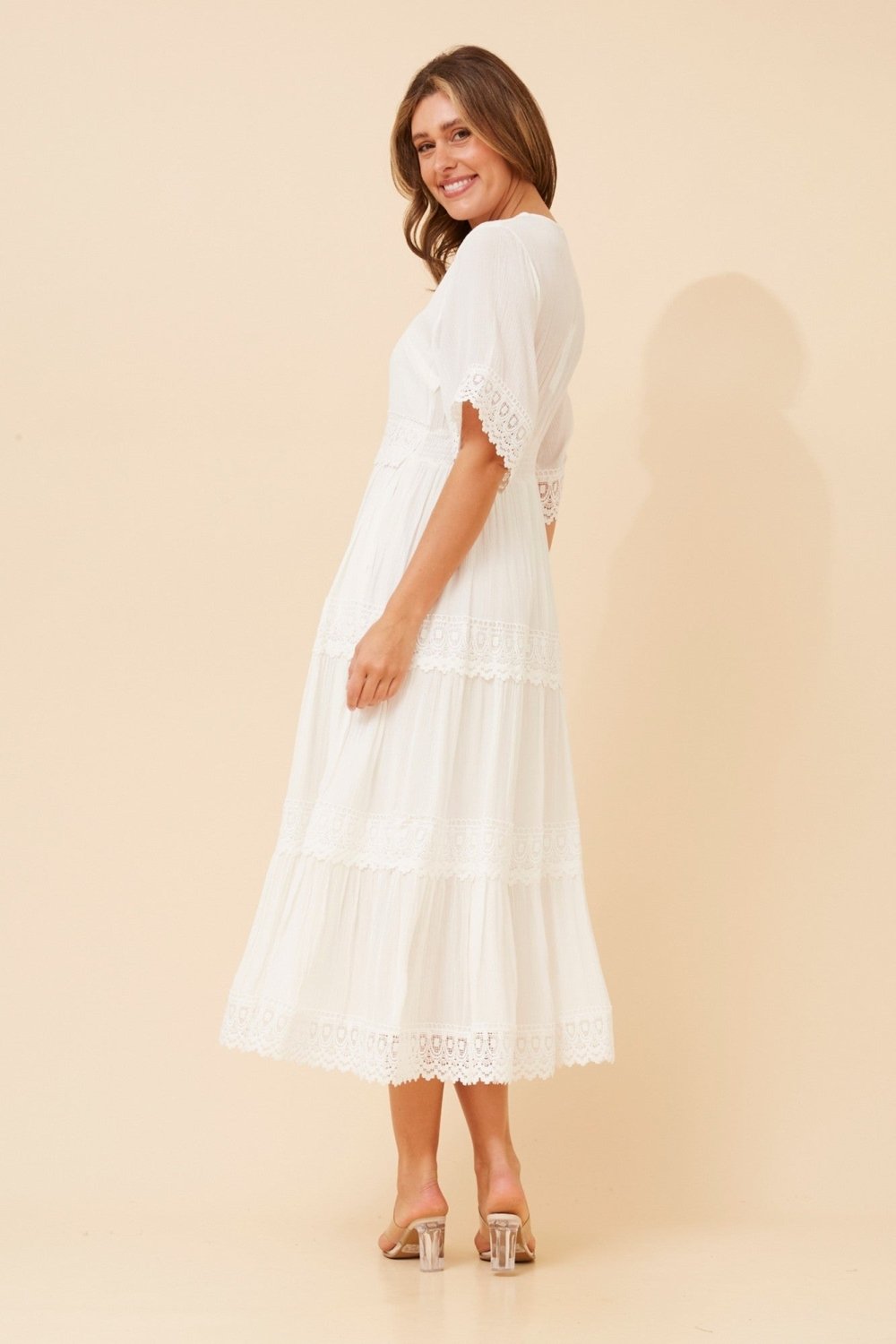 Byron Lace Maxi Dress - Aurelia Sun