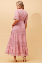 Byron Lace Maxi Dress - Aurelia Sun