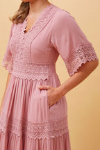 Byron Lace Maxi Dress - Aurelia Sun