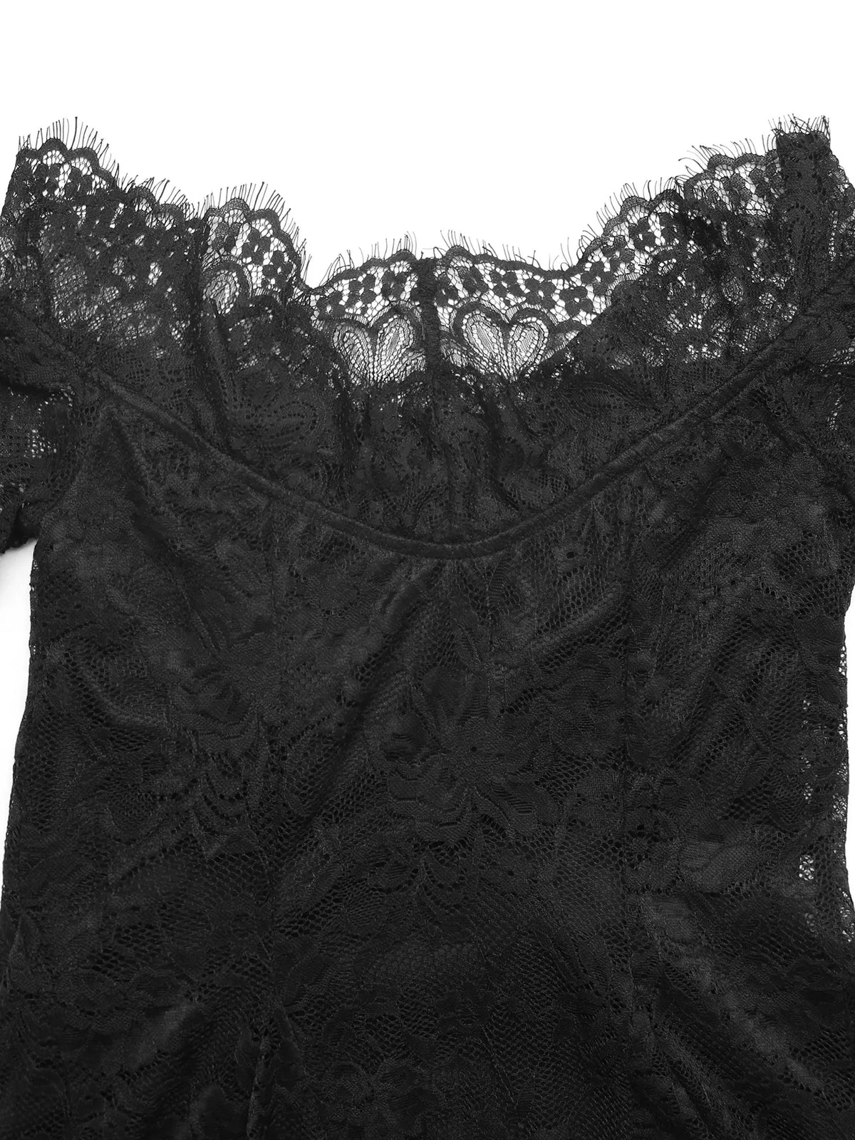 Women's Lace Off-Shoulder Mini Dress