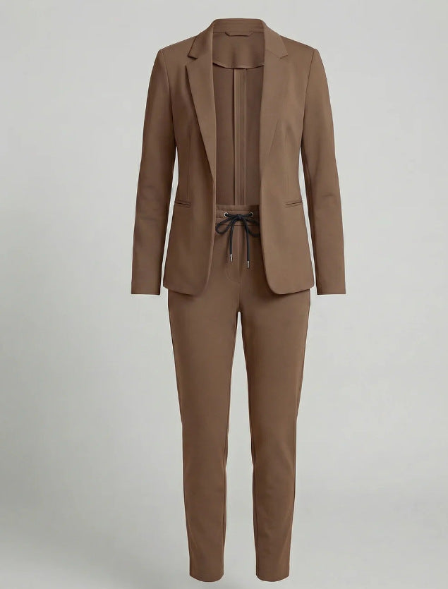 Tailored Blazer & Drawstring Trouser Set