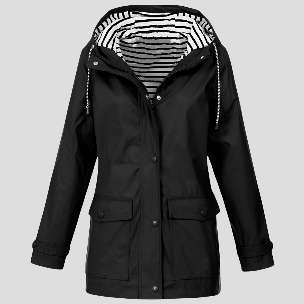 Waterproof Hooded Rain Jacket