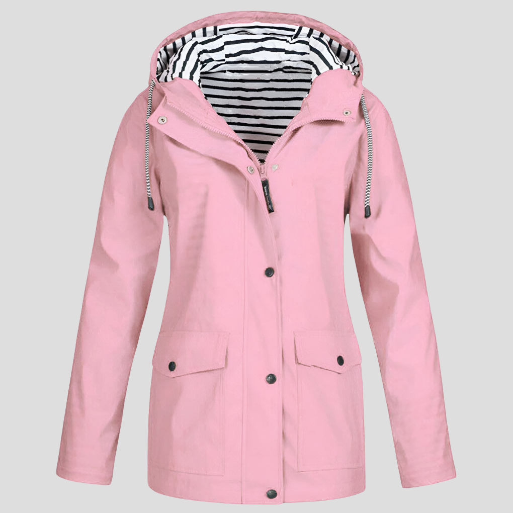 Waterproof Hooded Rain Jacket