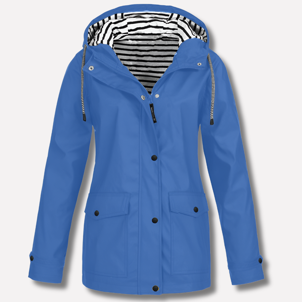 Waterproof Hooded Rain Jacket