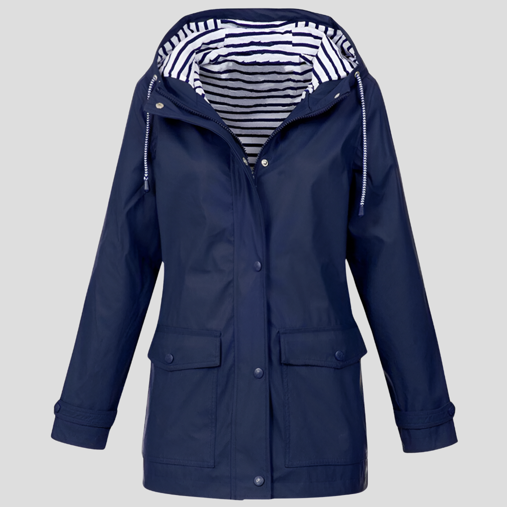 Waterproof Hooded Rain Jacket