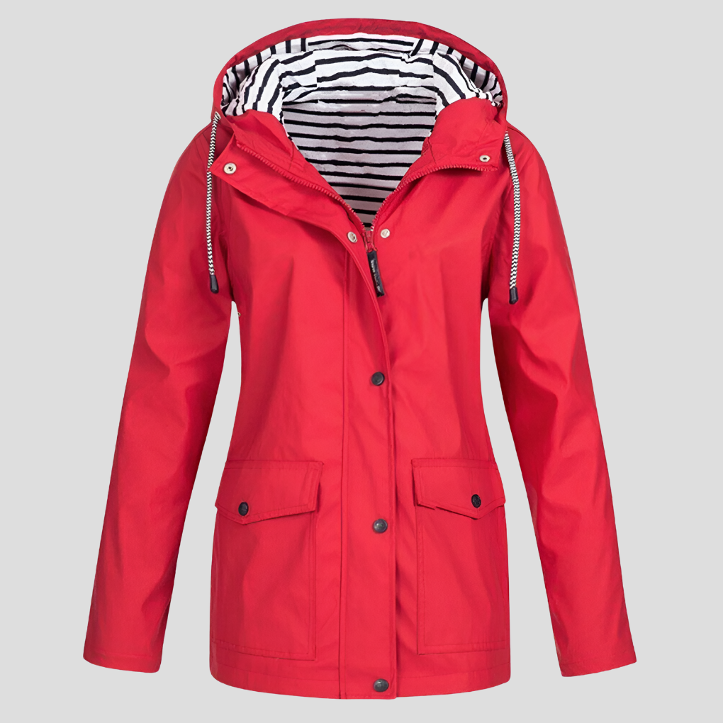 Waterproof Hooded Rain Jacket