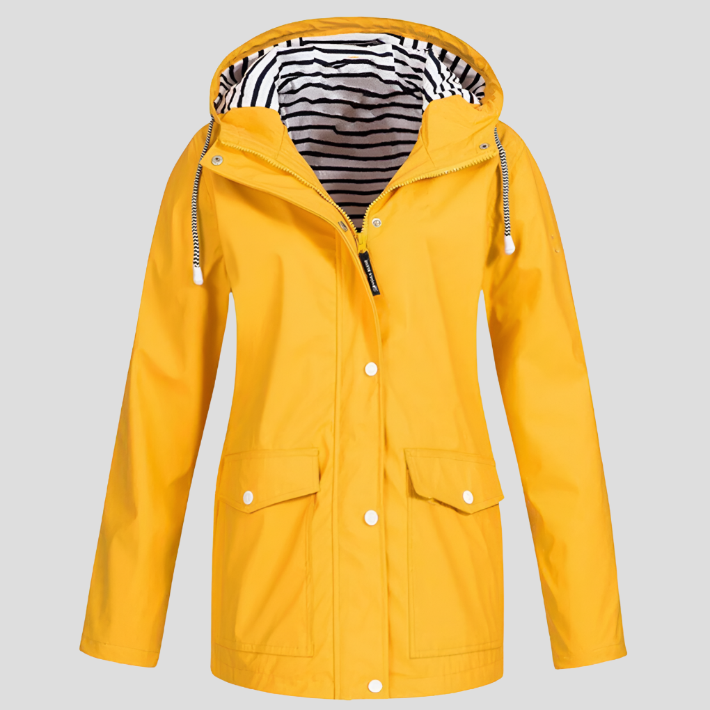 Waterproof Hooded Rain Jacket