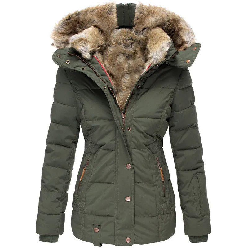 Insulated Hooded Winter Jacket