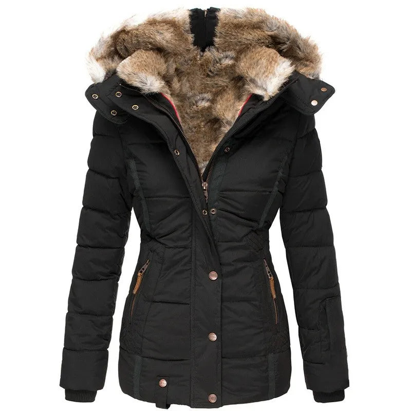 Insulated Hooded Winter Jacket