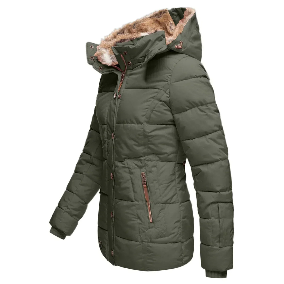 Insulated Hooded Winter Jacket