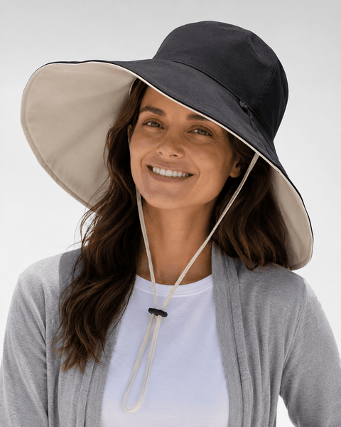 Coastal Reversible Hat - Aurelia Sun
