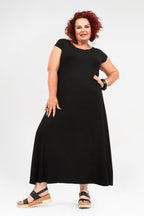 Cora Stretch Long Dress - Aurelia Sun