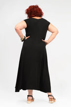 Cora Stretch Long Dress - Aurelia Sun