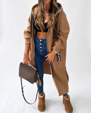 Haven Oversized Hooded Cardigan