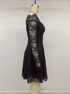 Women's Lace Off-Shoulder Mini Dress