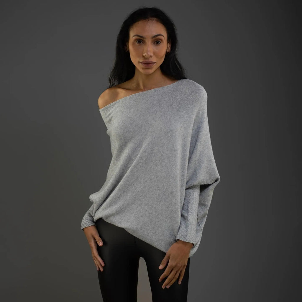 Asymmetric Cashmere-Blend Jumper