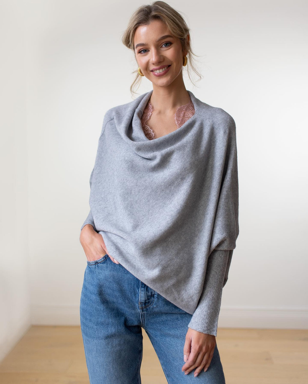 Asymmetric Cashmere-Blend Jumper