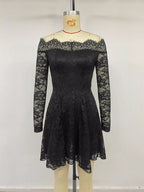 Women's Lace Off-Shoulder Mini Dress