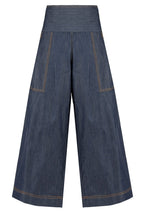 Gemma Soft Denim Straight Leg Pants - Aurelia Sun