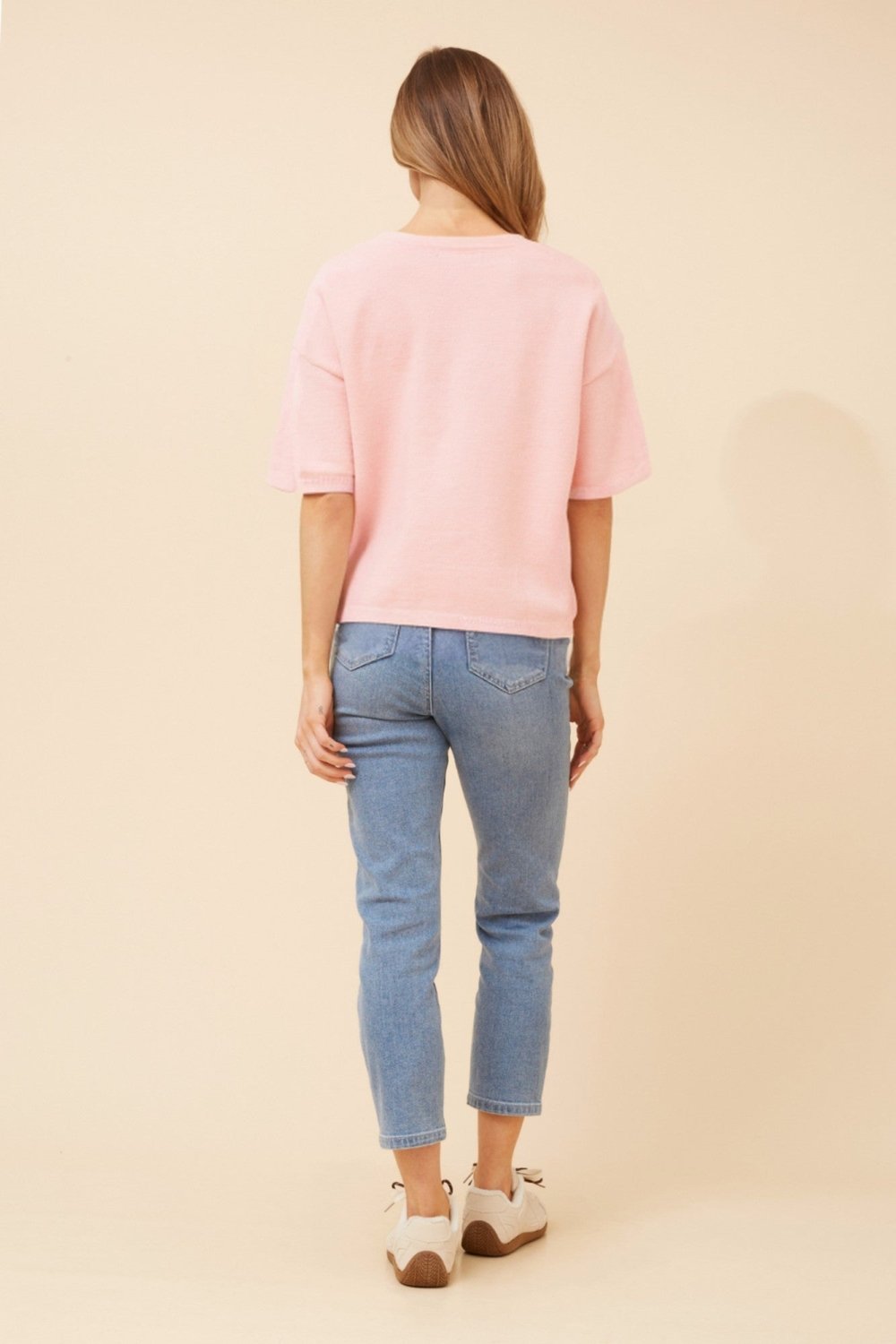 Gilbert Short Sleeve Knit Pullover - Aurelia Sun