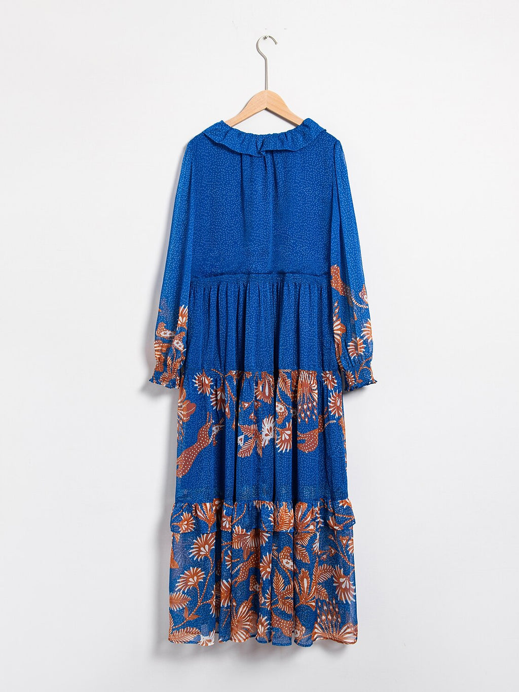 Jungle Butterfly Chiffon Maxi Dress by Aurelia Sun
