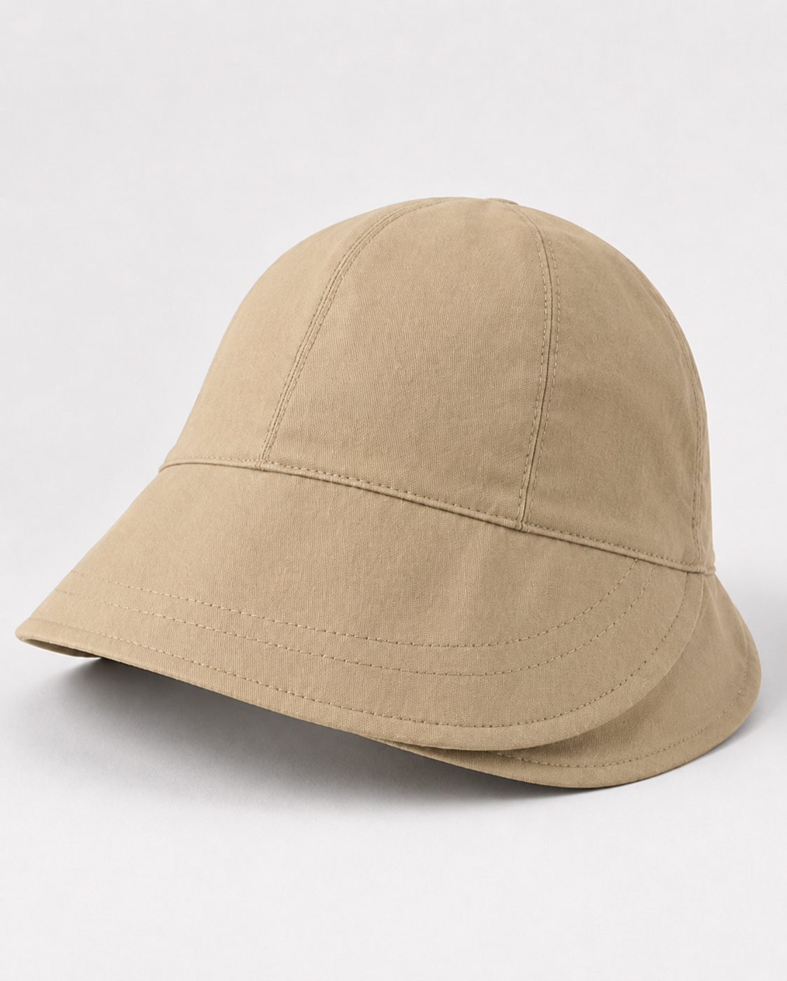Aurelia Sun Resort Panama Visor – Khaki, 56–58 cm
