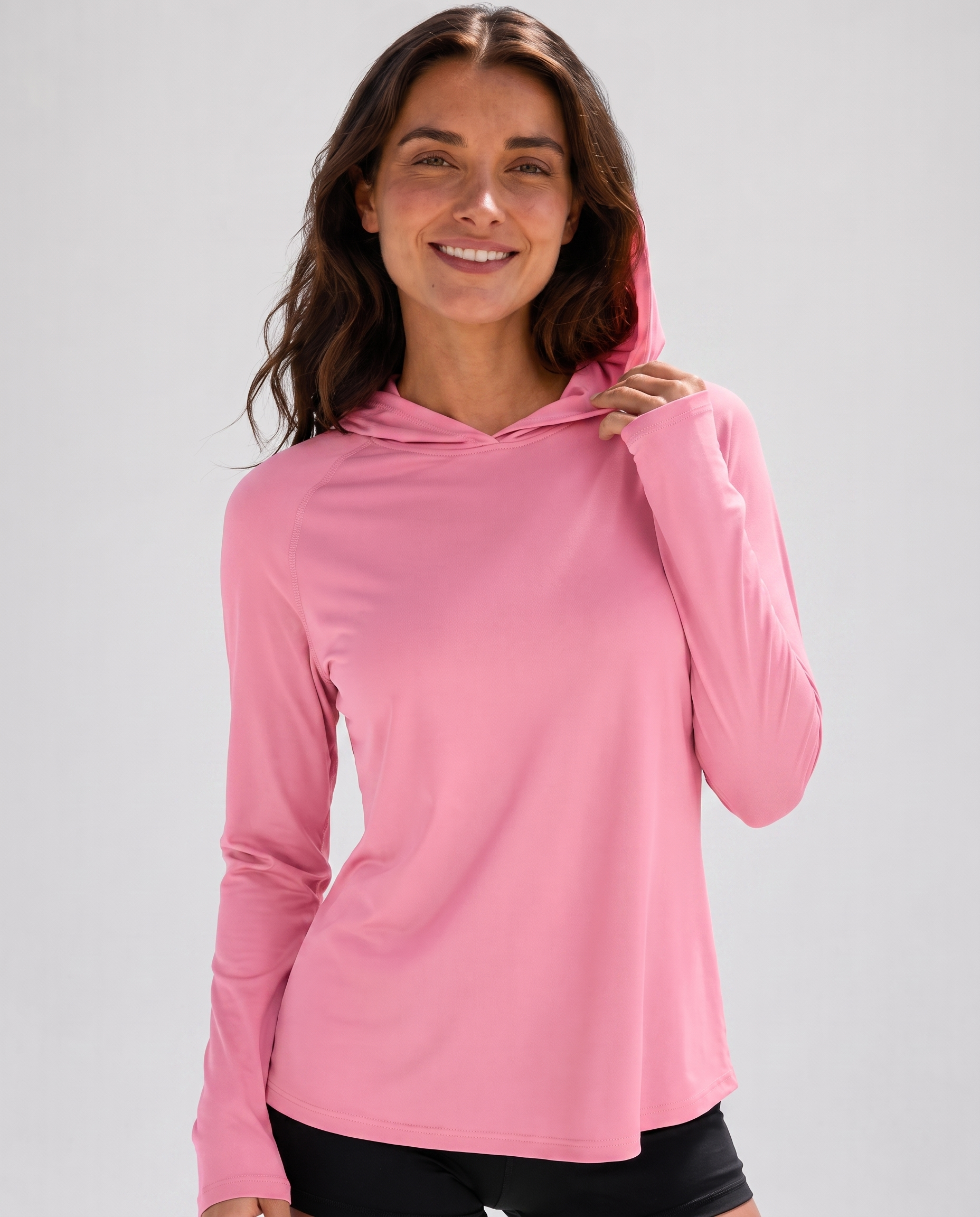 Aurelia Sun Ponytail Sun Hoodie – Pink, AU 8