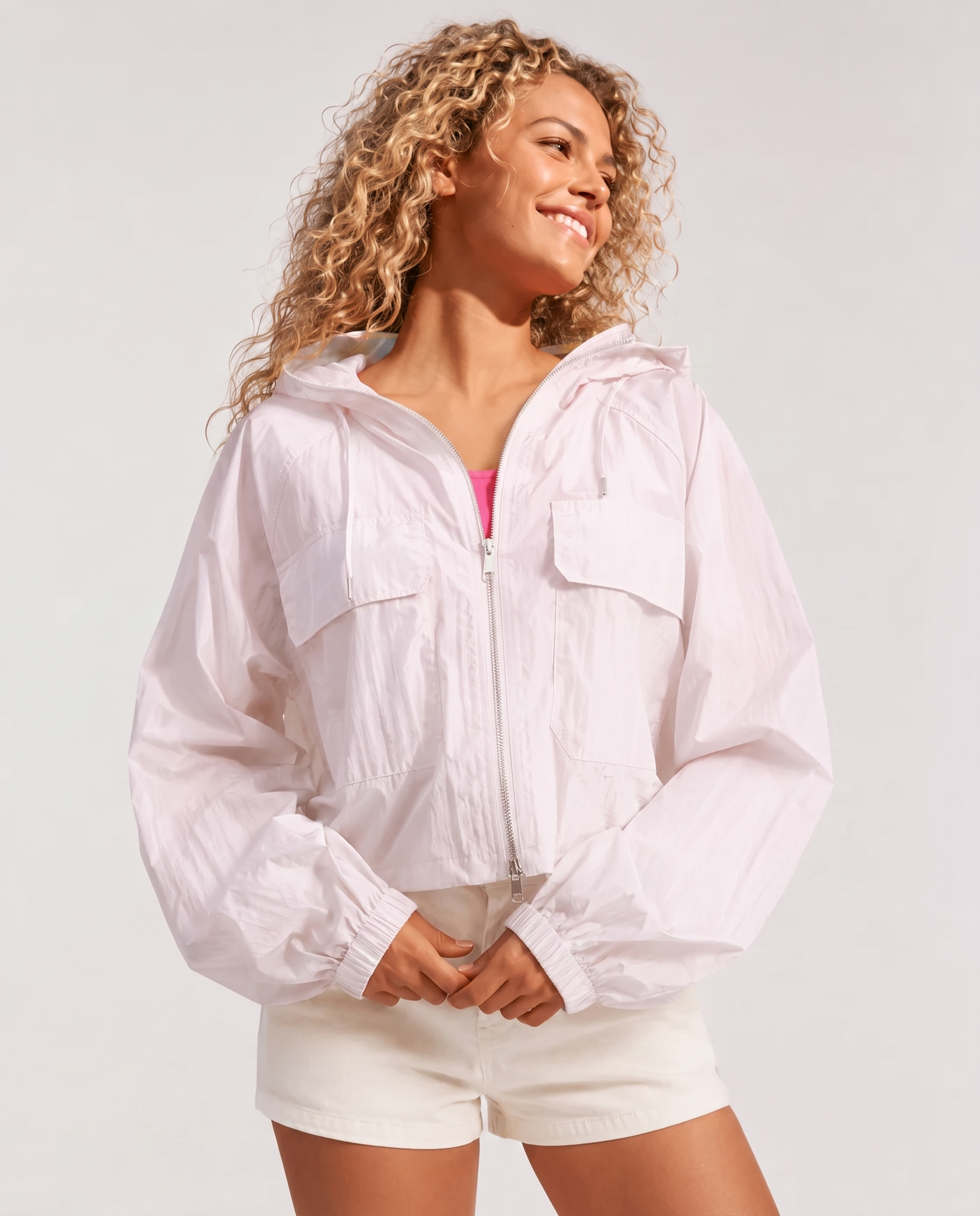 Aurelia Sun Simplicity Loose Sun Jacket – White, AU 10