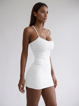 Halter Bodycon Summer Mini Dress