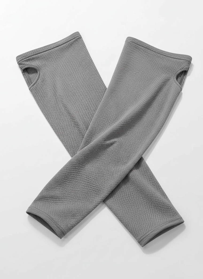 Aurelia Sun Cooling Loose Arm Sleeves – Grey