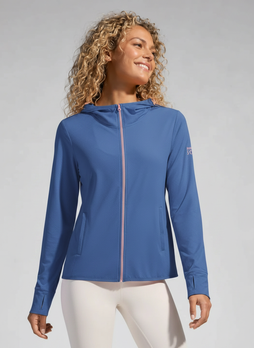 Aurelia Sun Cooling Travel Jacket – Blue, AU 8