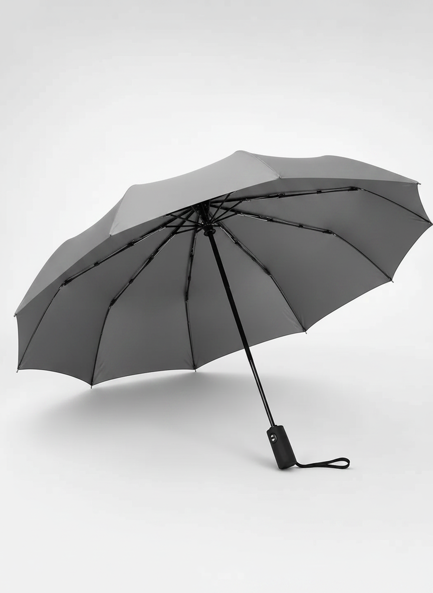 Aurelia Sun Double Layer Sun Umbrella – Grey