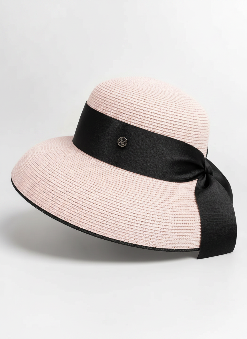 Aurelia Sun Hepburn Bow Sun Hat