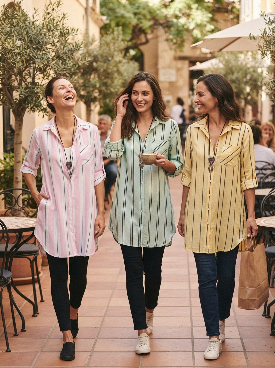 Chiffon Longline Sun Shirt