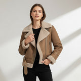 Sloane Structured Suede Jacket
