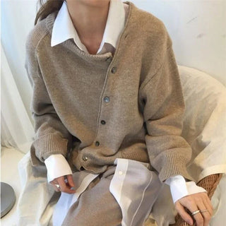 Lucille Cashmere Knit Sweater