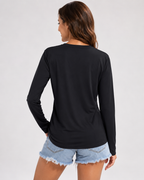 Aurelia Sun V-Neck Sun Tee