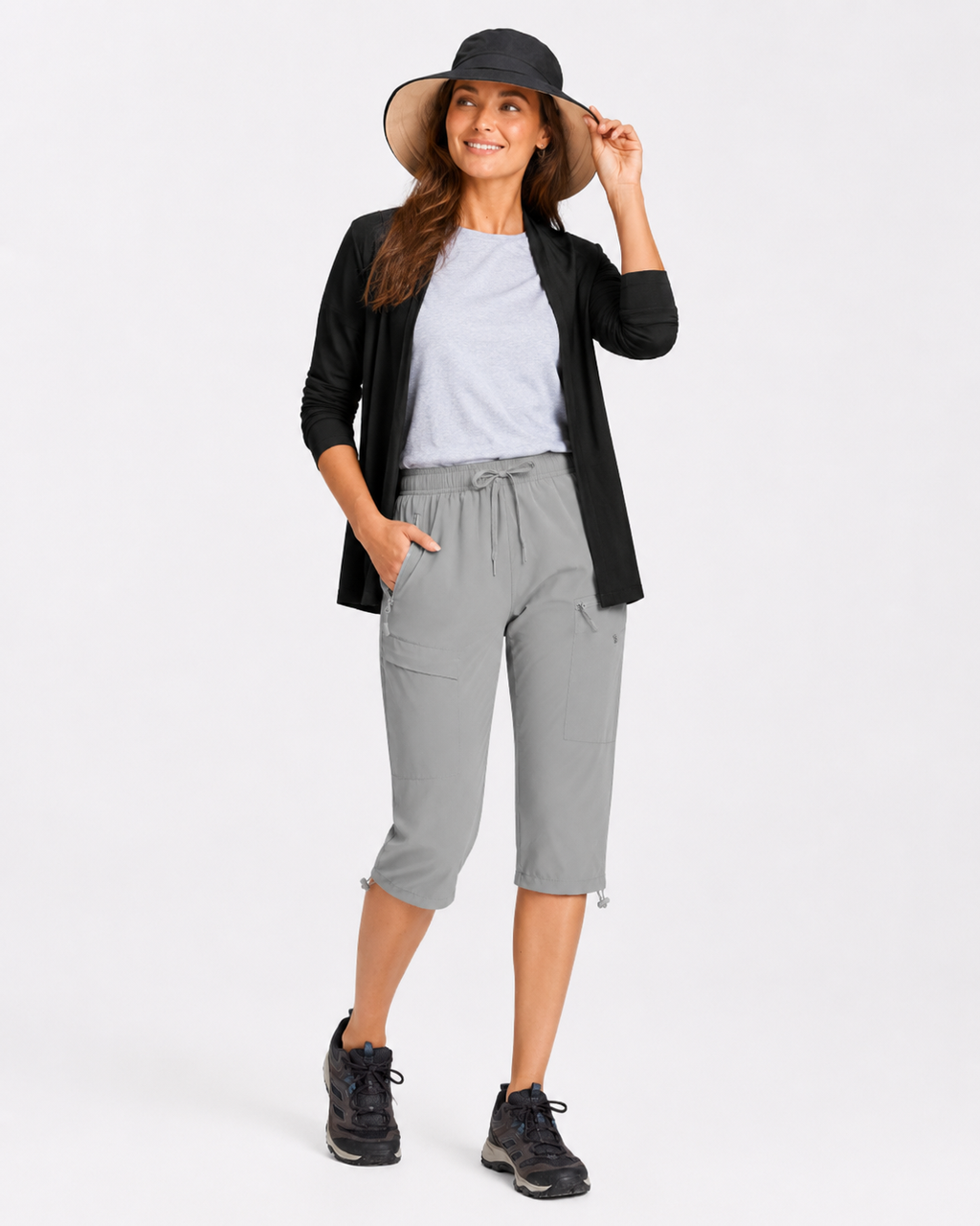 Sun Trek Capri Shorts UPF 50+